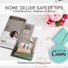 Home Seller Safety Tips Trifold Brochure